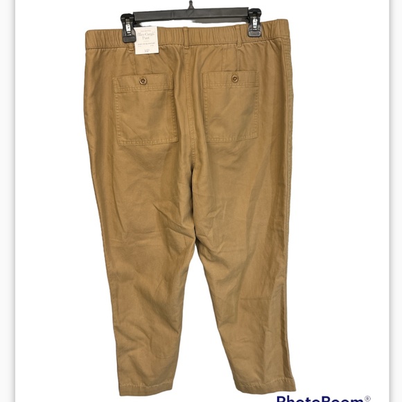 Talbots Slim Cargo Pant Brown Size 16P - Picture 3 of 9